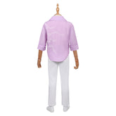 Kids Children KPop Demon Hunters (2025) Jinu Saja Pink Shirt Set Outfits Cosplay Costume